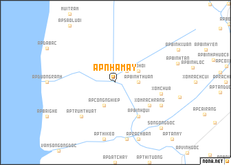 map of Ấp Nhà Máy