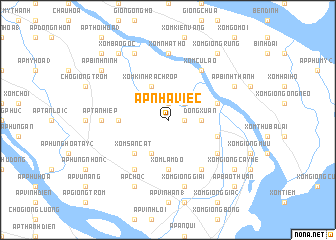 map of Ấp Nhà Việc