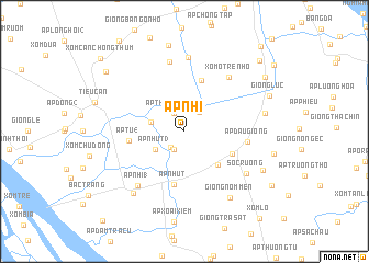 map of Ấp Nhi