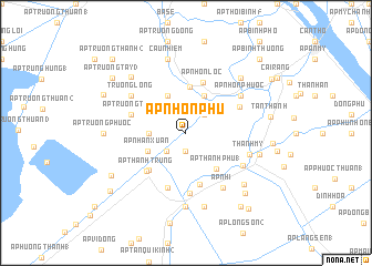 map of Ấp Nhơn Phú