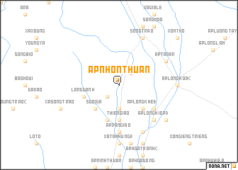 map of Ấp Nhơn Thuận