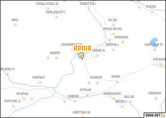 map of Ap\