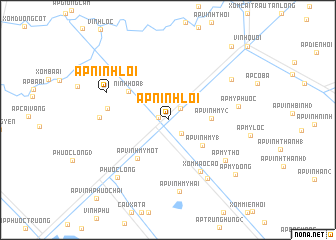 map of Ấp Ninh Lợi