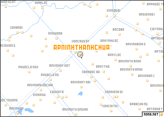 map of Ấp Ninh Thạnh Chùa