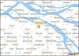 map of Ấp Nội