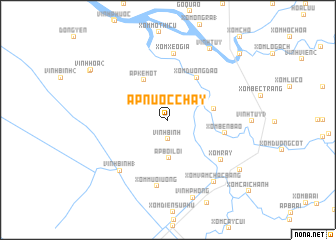 map of Ấp Nước Chảy