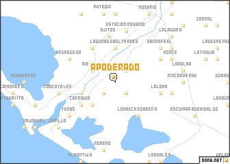 map of Apoderado