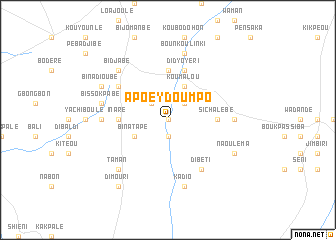 map of Apoeydoumpo