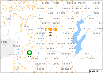 map of Apoku