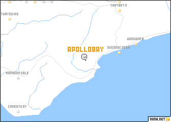 map of Apollo Bay
