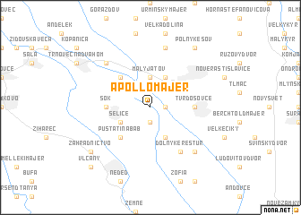 map of Apollo Majer