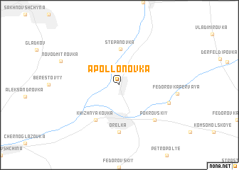 map of Apollonovka