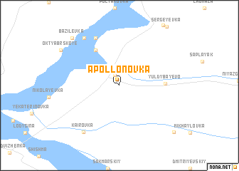 map of Apollonovka