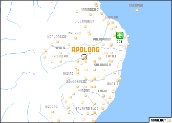 map of Apolong