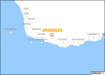 map of Apomaoro