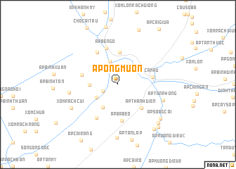 map of Ấp Ông Muộn