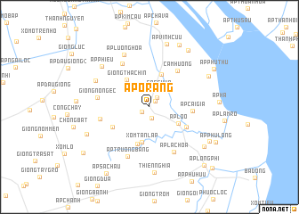map of Ấp Ô Răng