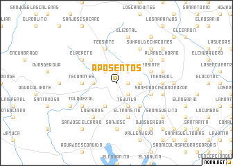 map of Aposentos