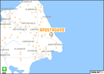 map of Apostadero