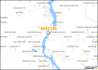 map of Apostag