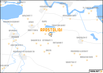 map of Apostolidi