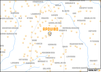 map of Apouibo