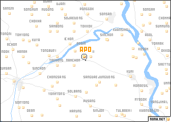 map of Ap\