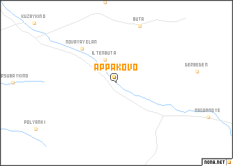 map of Appakovo