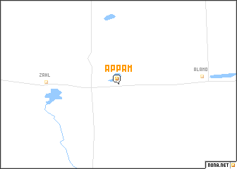 map of Appam