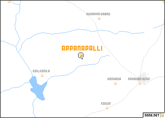 map of Appanapalli