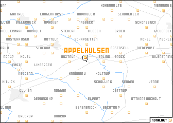 map of Appelhülsen