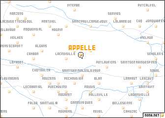 map of Appelle