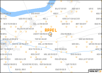 map of Appel