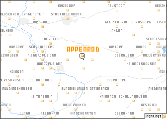 map of Appenrod