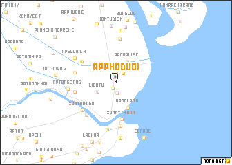 map of Ấp Phố Dưới