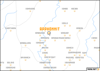 map of Ấp Phồm Mít