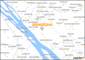 map of Ấp Phong Phú