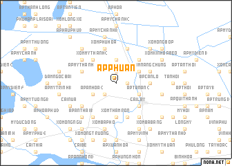 map of Ấp Phú An