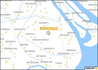 map of Ấp Phú Ðức