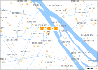 map of Ấp Phu Hòa