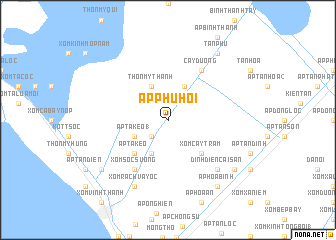 map of Ấp Phú Hội