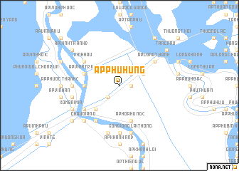 map of Ấp Phú Hưng