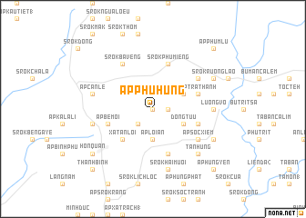 map of Ấp Phú Hưng