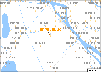 map of Ấp Phú Hữu (2)