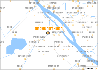 map of Ấp Phụng Thuạn