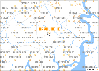map of Ấp Phước Kè