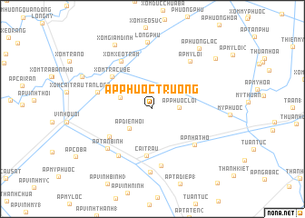 map of Ấp Phước Trường