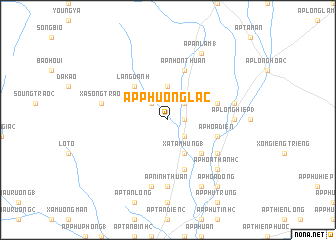 map of Ấp Phương Lạc