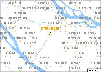 map of Ấp Phú Qứi