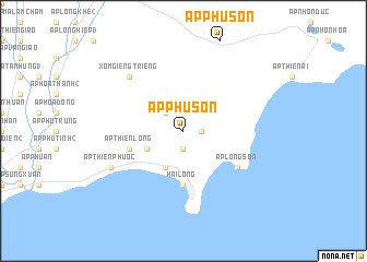 map of Ấp Phú Sơn